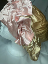 Load image into Gallery viewer, Pink &amp;’ Gold Reversible Bonnet

